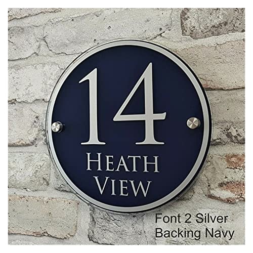 ソーラーパネル、 住宅住所プラークハウスナンバー(Type 17,14cm x 20cm)