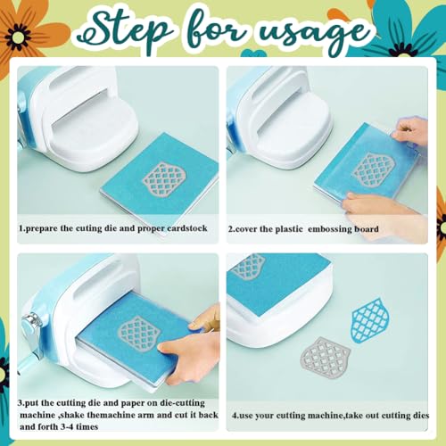 Matrices de découpe 3D métal pour réussir vos reliefs de scrapbooking - 8