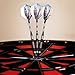 Elkadart Black Mamba 80% Tungsten Soft Tip Darts with Storage/Travel Case, 16 Grams
