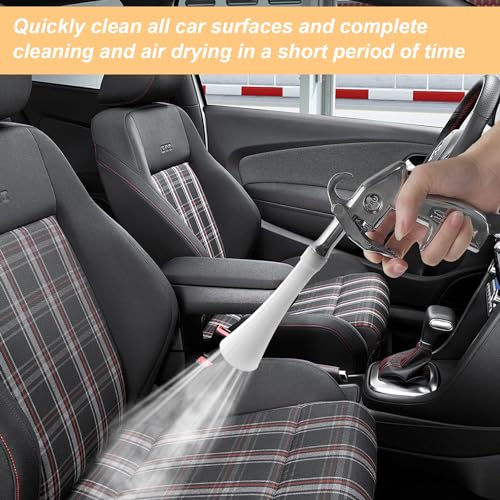 Druckluft Reinigungspistole Arbeitsdruck 6-9,2 Bar, Ausblaspistole Druckluft ohne Behälter, Druckluftpistole, entfernt wirksam den Schmutz bei Auto Innenreinigung