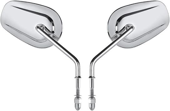 Side Mirror 8 mm Rearview Fits Chrome Array 91697-06A