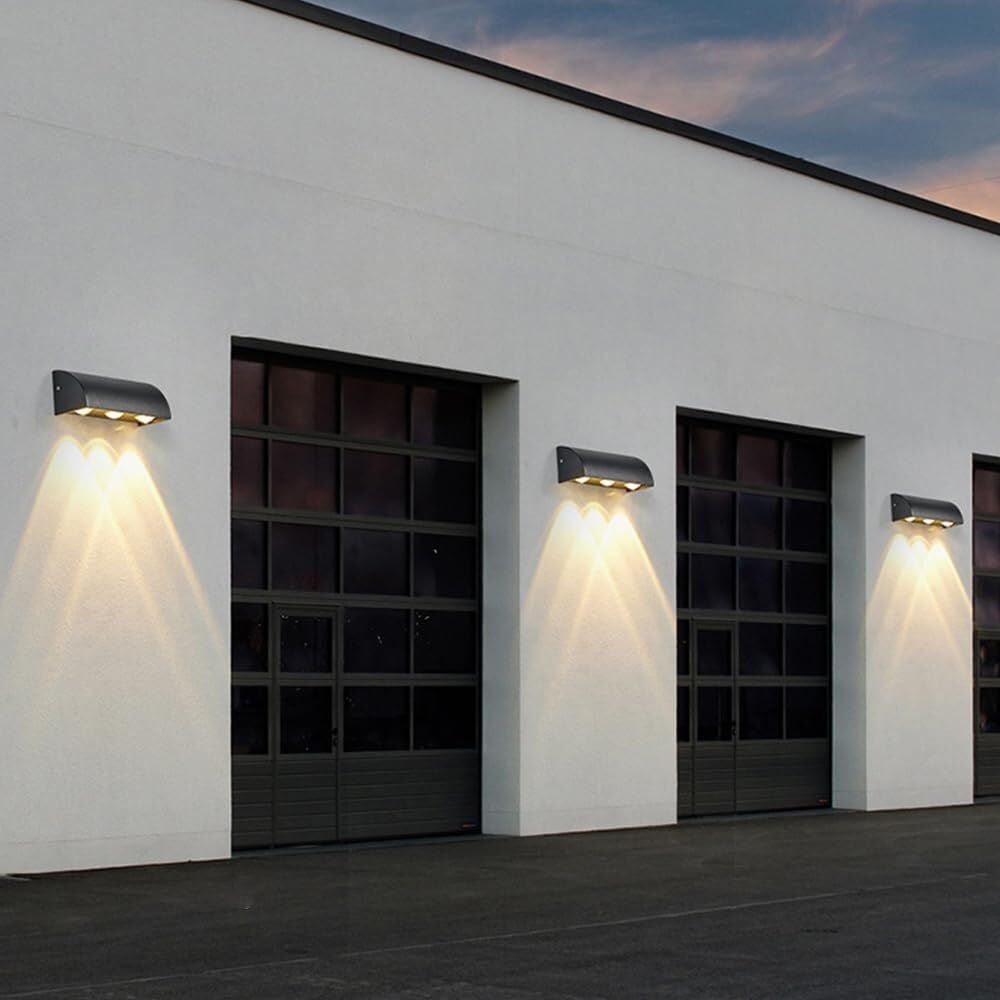 Nowoczesne kinkiety ścienne 3W Wodoodporne aluminiowe reflektory LED do wnętrz i na zewnątrz, idealne do sypialni, salonu, łazienki, schodów, korytarza ganku