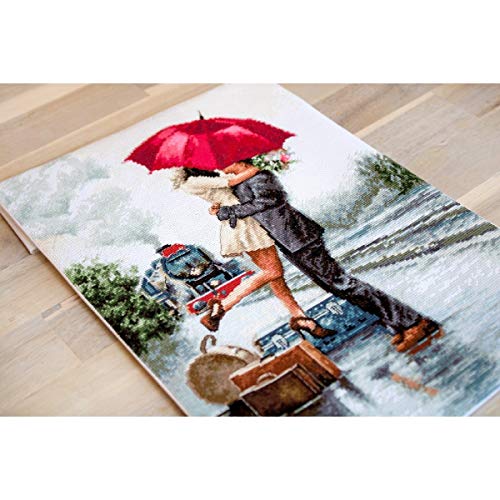Lucas Cross Stitch Set, Cotton, Multicoloured, 31 x 19 cm - Image 3