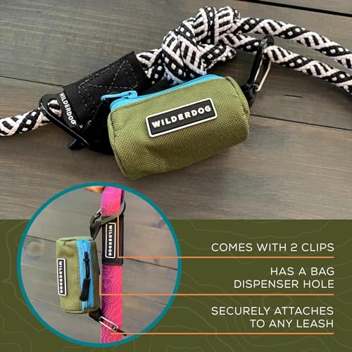 Image of Wilderdog Dog Poop Bag Holder - Seafoam