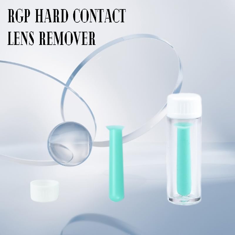 Miniatura 5 de 15 piezas de herramienta de extracción de lentes de contacto para lentes esclerales RGP, removedor de contacto con ojos duros, émbolo de ventosa,