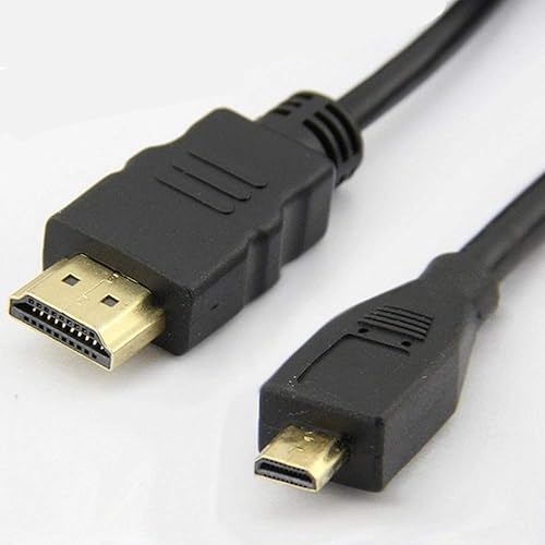 Miniatura 3 de Cable HDMI a Micro HDMI, cable HDMI 4K 1080ti 3D de 6 pies para Gopro Hero 4567 negro, Raspberry Pi 4, Nikon Coolpix D3400 D3500, cámara Sony A6000