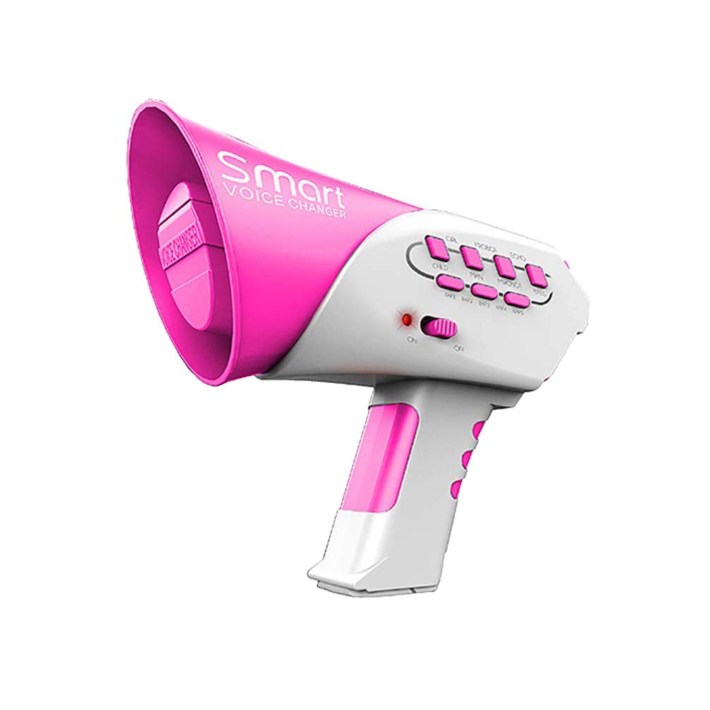 NUOBESTY 1Pc Speaker Toys Multi Voice Changer Voice Modifiers Megaphone Party Prank Toy (Without Battery)
