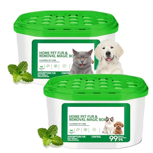 Home Pet Fur & Odor Removal Magic Box, 400ml, 2 piezas miniatura 1