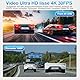 SIGRILL 4K/2K+1080P Dashcam Auto Vorne Hinten,WiFi Dash Cam mit 64GB SD Karte, Dasch-cam Auto Nachtsicht, 170°Weitwinkel WDR, 24/7 Parküberwachung Funktionalität, G-Sensor, Loop-Aufnahme, Max 256GB