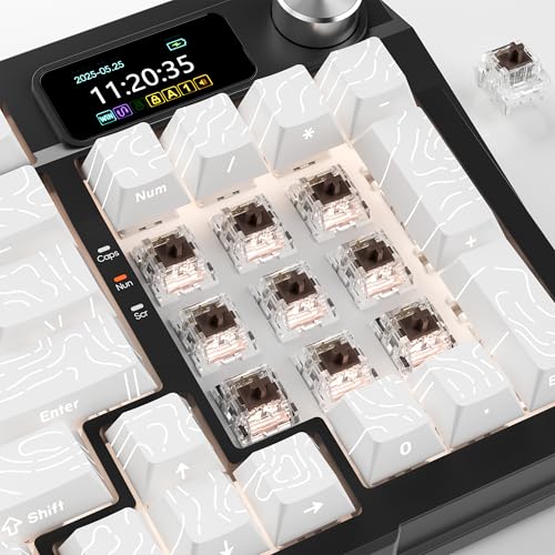 Image of Mechanical Gaming Keyboard Brown Switches,3 Pin 50gf RGB SMT Tactile Switch,Dustproof and Waterproof Switch (Brown,36PCS)