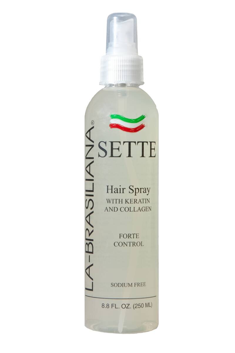 La Brasiliana Sette Hair Spray Non Aerosol 8 oz