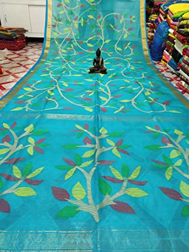 Sari de muselina matka jamdani una joya textil tradicional 2