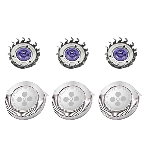 Cabezales de repuesto genéricos para afeitadoras Norelco Philips HQ6 Quadra Action