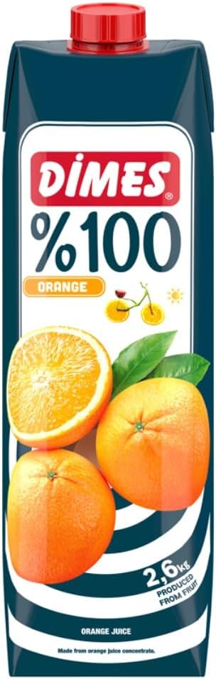 Dimes 100% Pure Orange Juice Tetrapak 1000 ml
