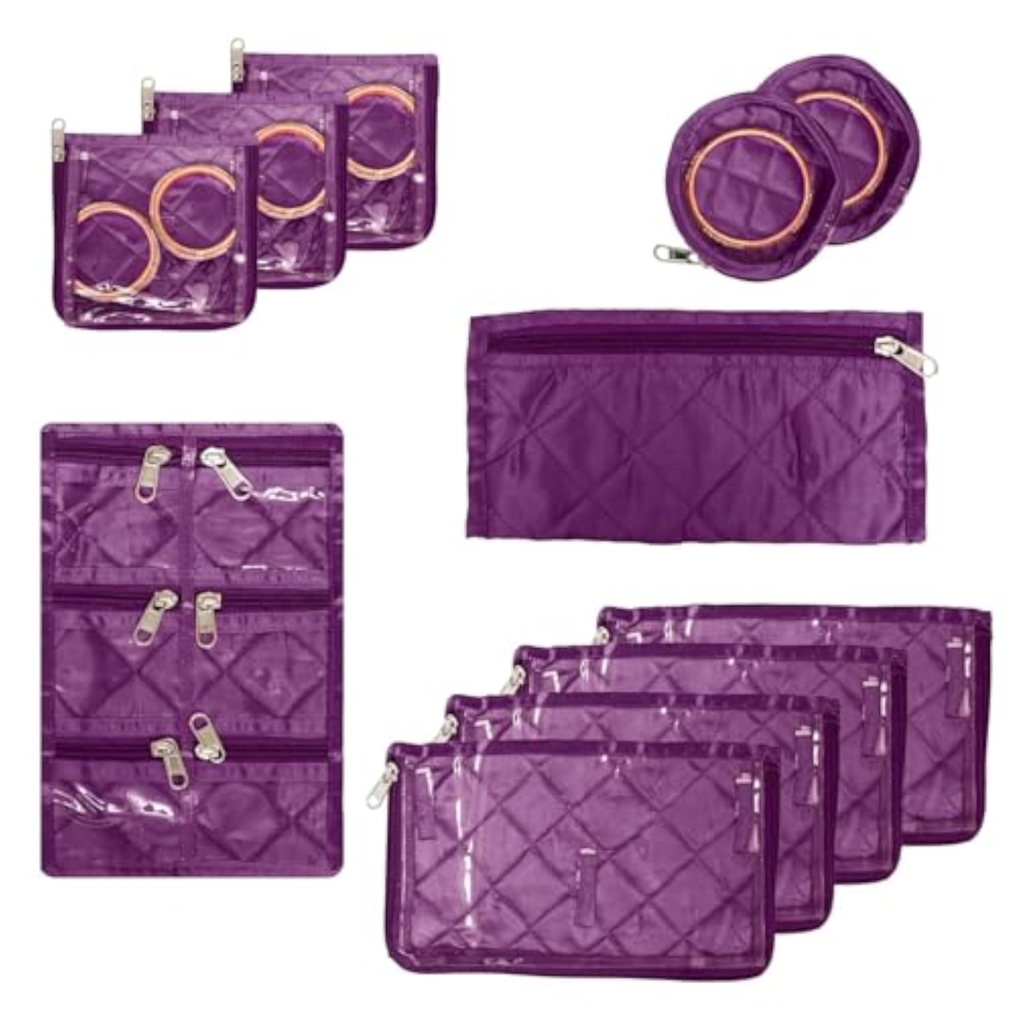 Jewelry Organizer in Purple, Stylish Storage Solution