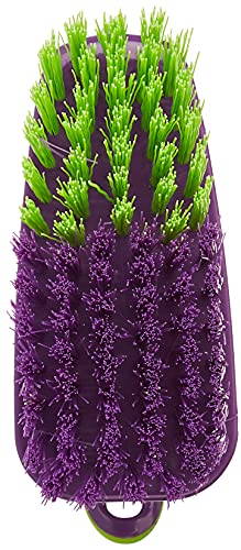 Image of Amazon Brand - Presto! Multipurpose Scrubber Brush for Tiles and Surfaces, Multicolour (PREJEYORP20002)