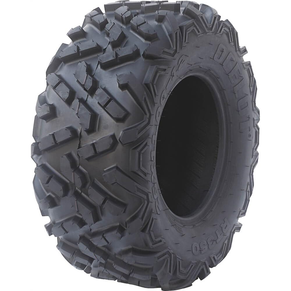 Ocelot RT350 26x11x12 UTV Tires All-Terrain Tire 6-Ply Bias Construction Non-Directional Aggressive Tread Pattern For Durability, Grip, and Traction Off-Roading, ATV Tires 26x11x12