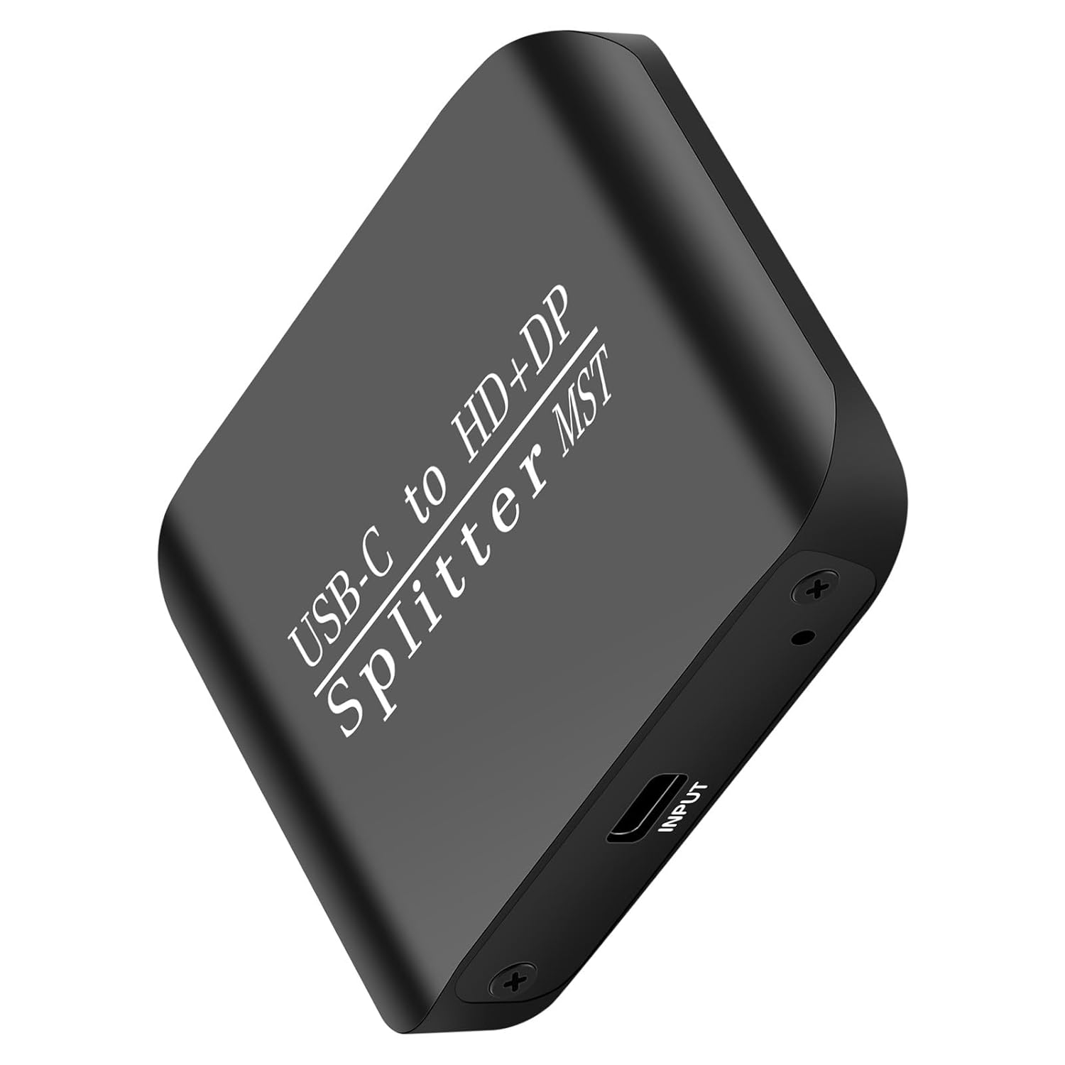 HDTV Splitter 1 in 2 Out USB C Splitter 4K 60Hz Video Adapter Type C for Laptop Tablet