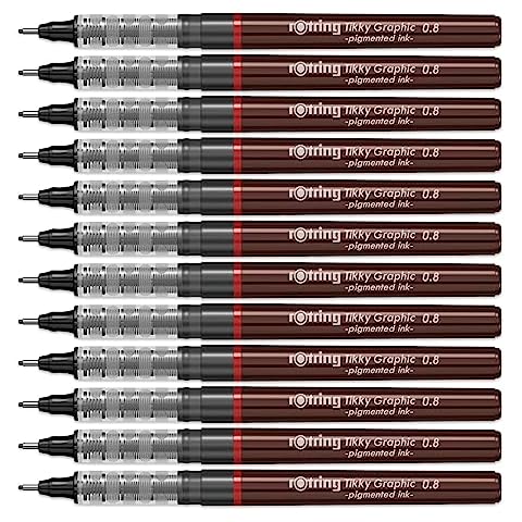 Rotring Tikky Graphic Pack of 12 Pens Cover