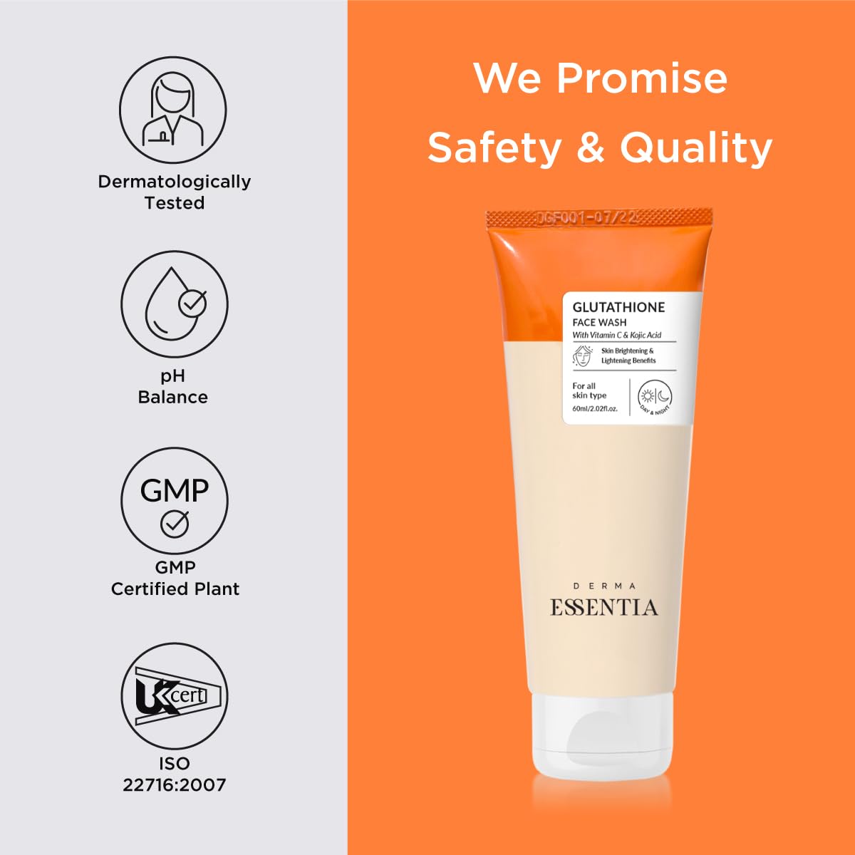essentia glutathione Gentle Brightening & Barrier Care  Cutiscience Neo Facewash with Vitamin C, Glutathione, Niacinamide & Prebiotics brightens dull skin, evens tone, strengthens your skin barrier, and supports a healthy microbiome for This womens daily multivitamin is formulated with a blend of essential vitamins and minerals to support your active lifestyle Health Essentia L-Glutathione & Vitamin