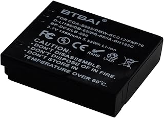 BTBAI Battery BP-DC4 for Leica BPDC4 BP-DC4-E BP-DC4-J BP-DC4-U BP-DC4E BP-DC4J BP-DC4U C-LUX1 D-LUX4 D-LUX2 D-LUX3 CGA-S005 NP-70 bp-41 Camera s1a
