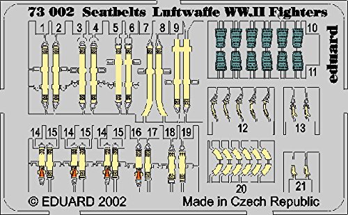 Eduard Accessories 73002 Model Building Accessories Seatbelts Air Force WW.II Fighters