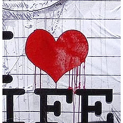 Runa Art Quadri Moderni Banksy Amo la Mia Vita 1