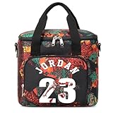 Insulated Lunch Bag, Large Lunch Cooler, Unisex Lunch Box For Work, Picnic, Camping And Traveling (Red -2)