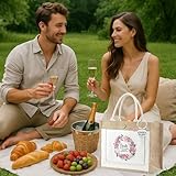 Zoom IMG-2 dzmuero borsa juta di tela Zoom IMG-2 dzmuero borsa juta di tela