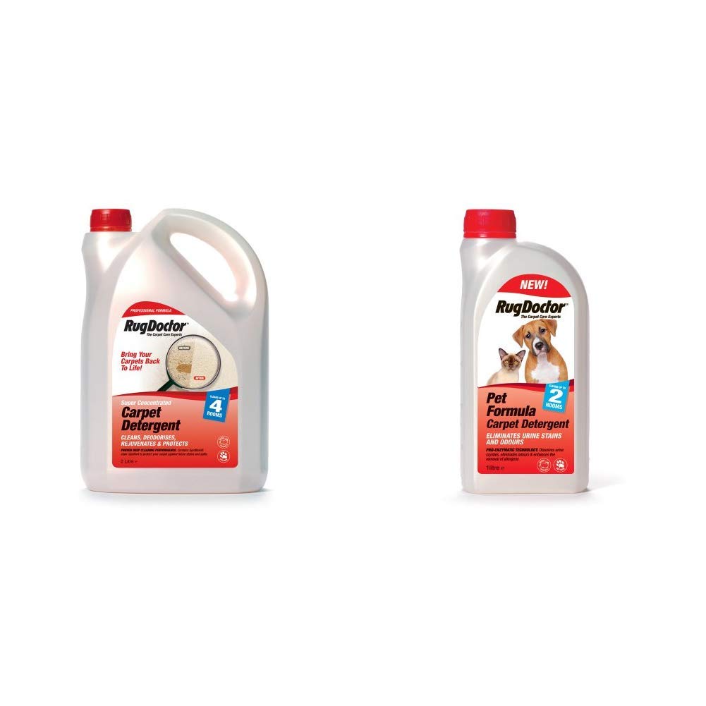 Carpet Detergent, 2 Litre & Doctor Pet Formula Detergent, 1 Litre
