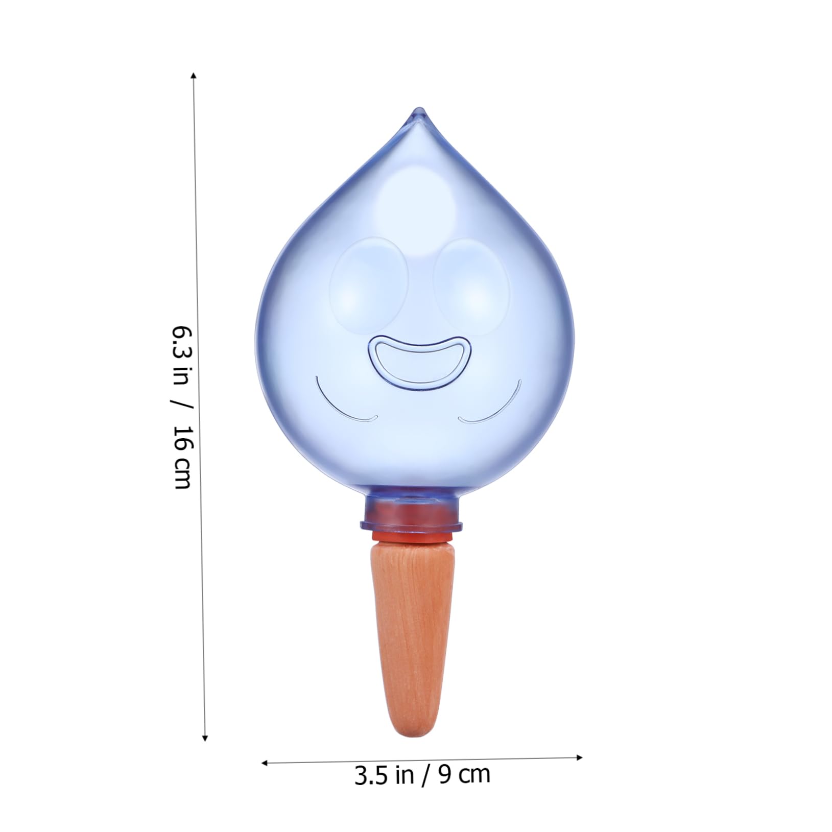 BESTonZON 3 Pcs Plant Self Watering Globes Automatic Watering Devices with Design for Indoor Plants Essential for Travel Durable Material