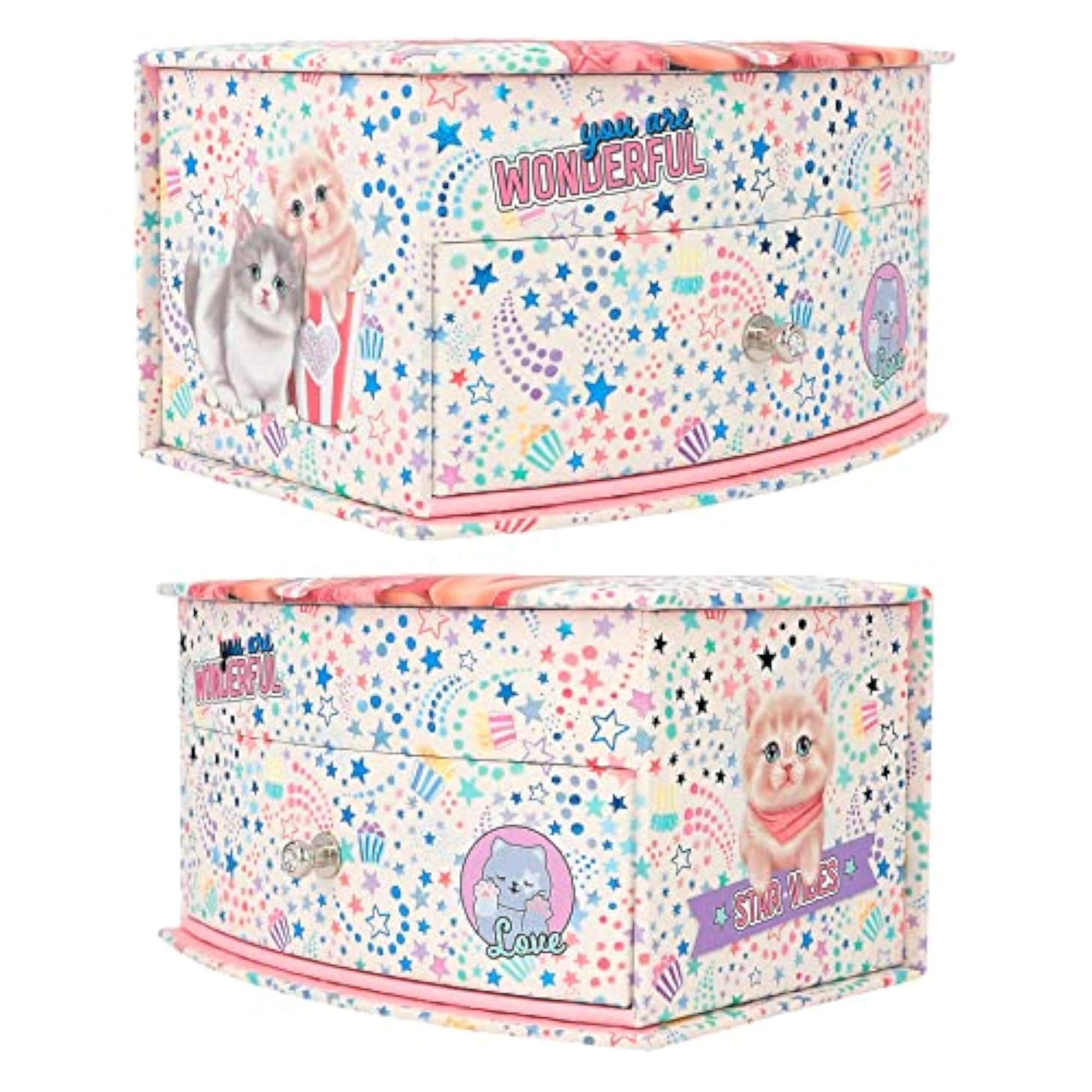 TOPModel Cutie Star Small Pink Jewellery Box