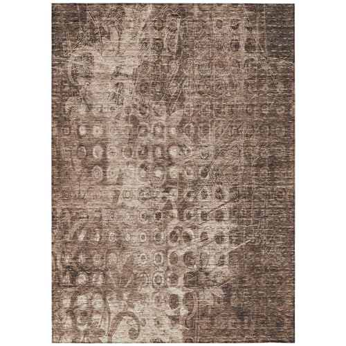 Tapete Addison Rugs Chantille Chocolate 90 x 60 in