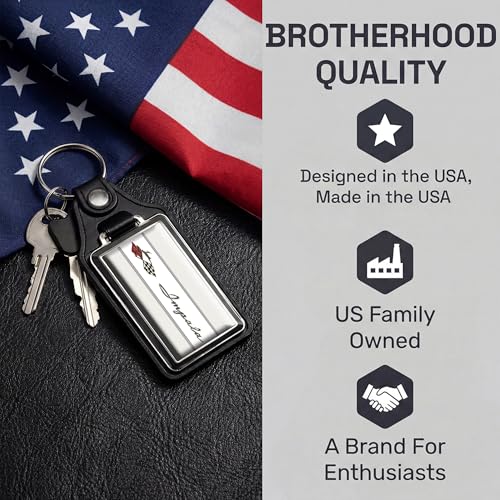 Image of Brotherhood Car Key Chain for Impala - Classic Models Keychain for Men and