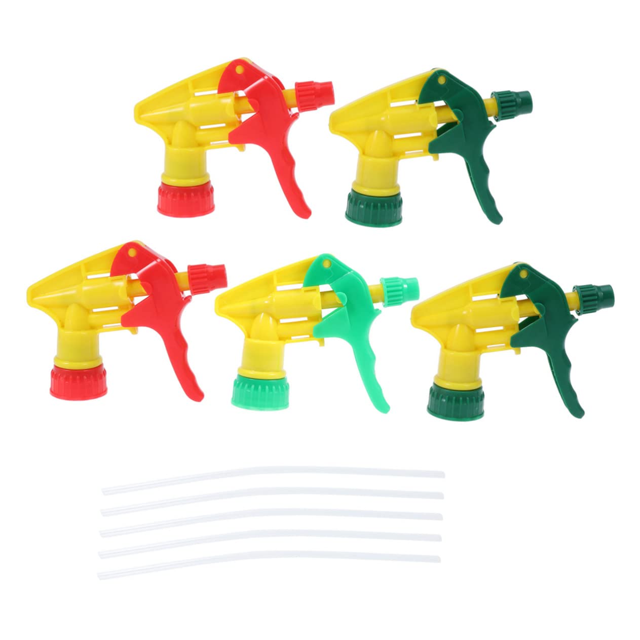 TOVINANNA 5 Pack Lotion Soap Sprayer Replacement Pumps for Bottles Spray Triggers Nozzles Random Color