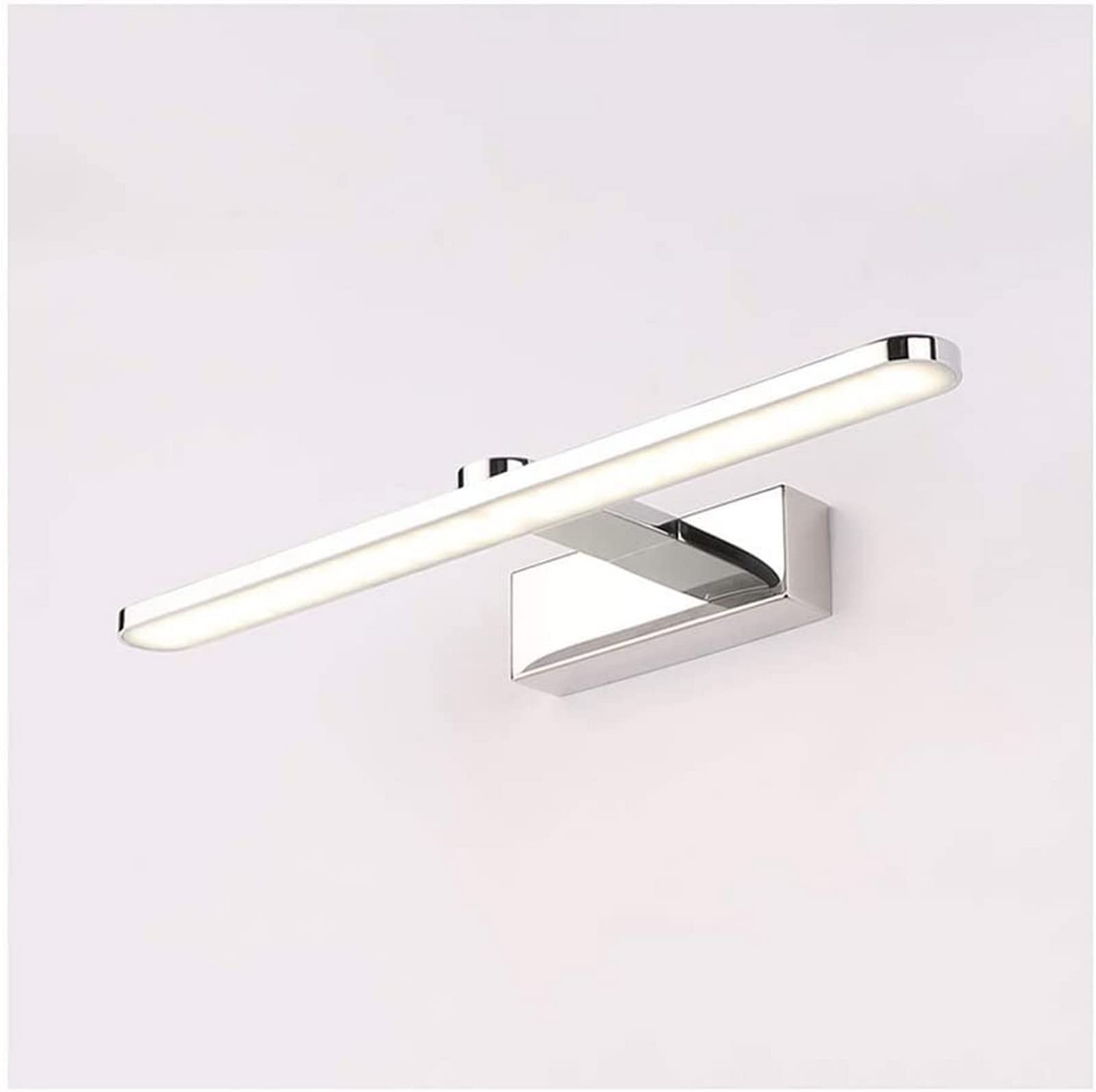 Applique miroir bain étanche et anti-buée à éclairage LED blanc chaud