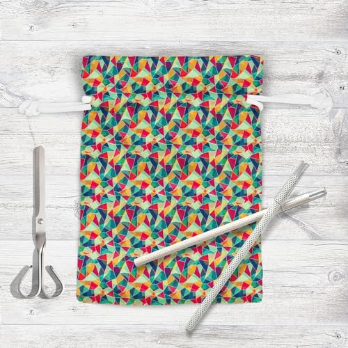 Image of ArtzFolio Mosaic D1 | Pouch Wrist Potli Bag | Bag for Weddings & Casual Parties
