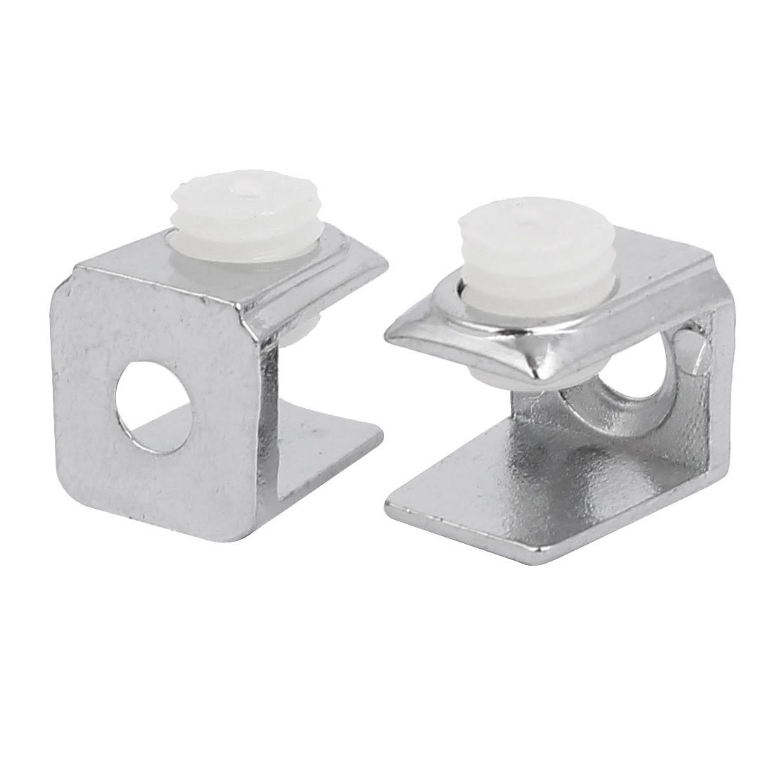 Aexit Adjustable 3mm-8mm Thick Metal Rectangle Glass Clamp 10pcs (80f10b90bbe8223bfbf6d4f2764ef87b)