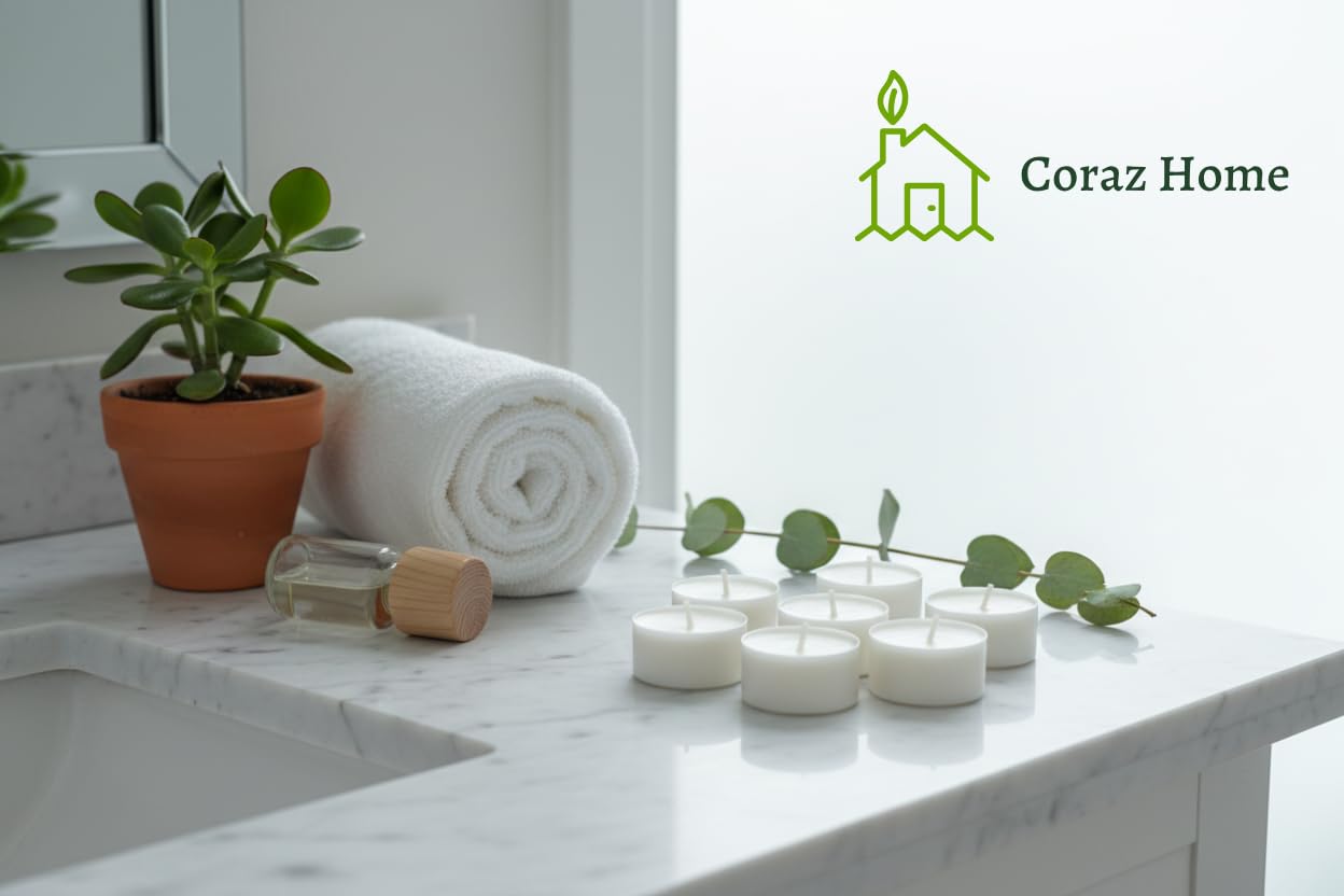 Velas Naturales en Taza Compostaje 80 Luces de Té Compostaje Industrial Candelitas Cera de Colza Luces Sin Perfume Sin plástico (80 Candelitas - 6 Horas)