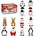 Yestter 12 Pièces Jouets De Liquidation De Noël, Jouets D'horlogerie Drôles Santa Bonhomme De Neige Wapiti Arbre De Noël Pingouin Jouets De Marche, Noël Liquidation Bas De Noël pour Les Enfants