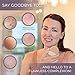 BAUNAS Facial Cleansing Brush | Waterproof Silicone Face Scrubber | Sonic Ultra-Soft Exfoliator | Deep Pore Cleansing Massager | Skincare | Beauty Mother's Day Gift for Women