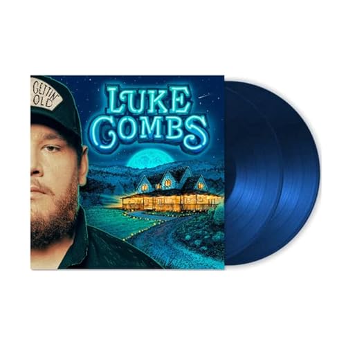 Album Art for Gettin Old - Exclusive Limited Edition Opaque Blue Colored Vinyl 2LP by Luke Combs