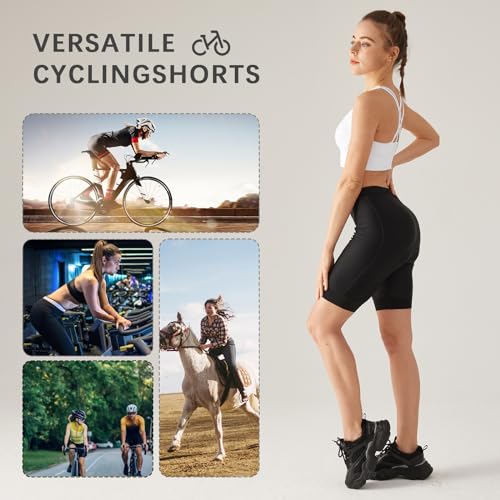 MEETYOO Women\'s Cycling Underwear 4d Padded Gel Bike Bicycle Shorts Mountain Undershorts Riding Briefs