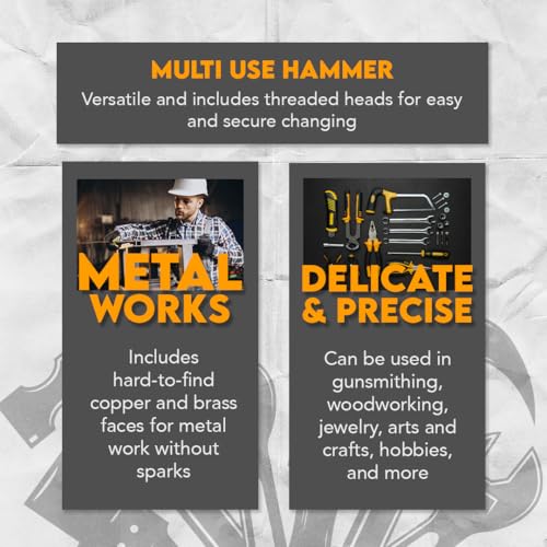 SE 5-IN-1 Dual Interchangeable Hammer