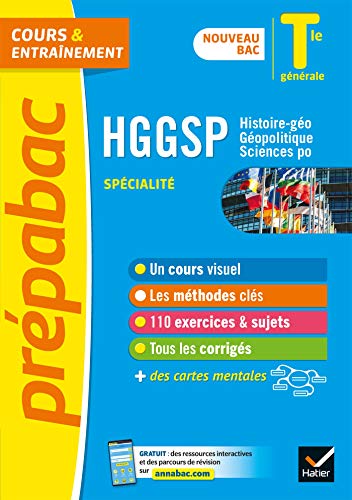 Télécharger HGGSP Tle générale (spécialité) - Prépabac Cours & entraînement : nouveau bac 2020-2021 (Cours PDF