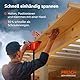 Presch Einhandzwingen 300mm & 600mm 4 Stk. – Zwingen Set mit 150kg Spannkraft für schnelles Fixieren – Robuste Schnellspannzwingen dank Carbonstahl & glasfaserverstärktem Gehäuse – Mit Spreizfunktion