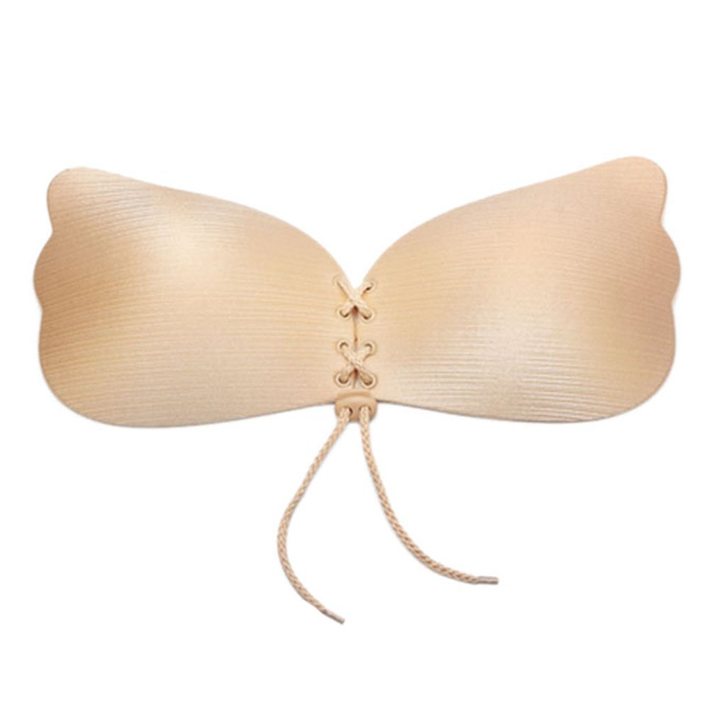 Haodasi Girls Magic Push-up Silicone Backless Strapless Self Adhesive Invisible Bras