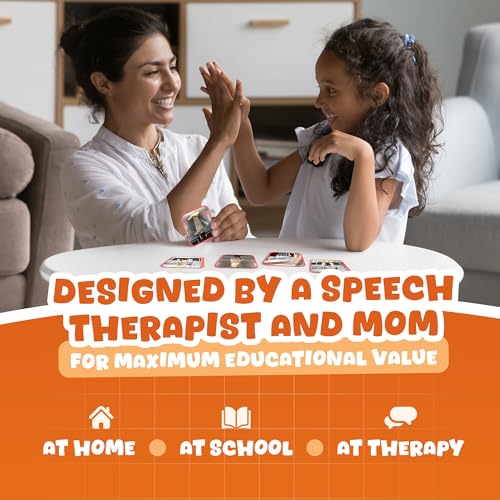 SkillEase Story Cues 2 Skilled Sequencing Cards, Speech Therapy Materials, Social Skills Game, English Language Learners Games, Storytelling Cards, Sentence Building and Picture Cards - Image 5