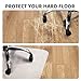 Chair Mat for Hardwood Floor, 45x53 inches Floor Mat Protector for Office Chair, Desk, Home, Frosted Pattern Rectangle Floors Protector