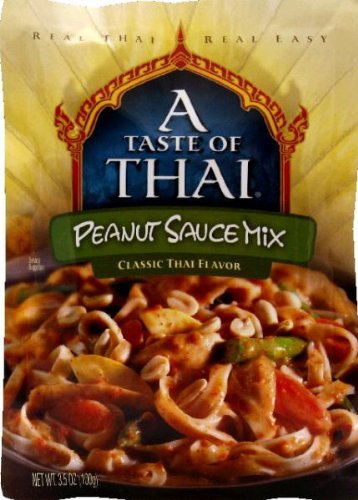 A Taste Of Thai Peanut Sauce Mix 12x 3.5Oz